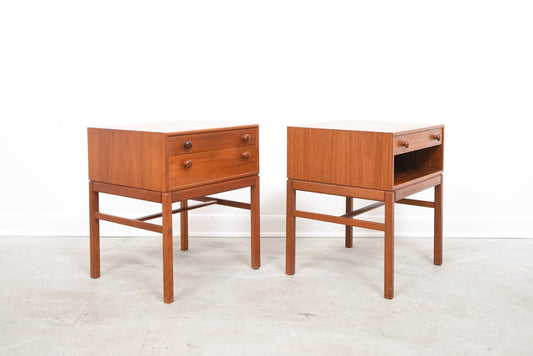 Pair of bedside tables by Tingströms
