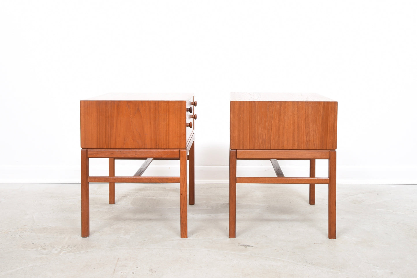 Pair of bedside tables by Tingströms