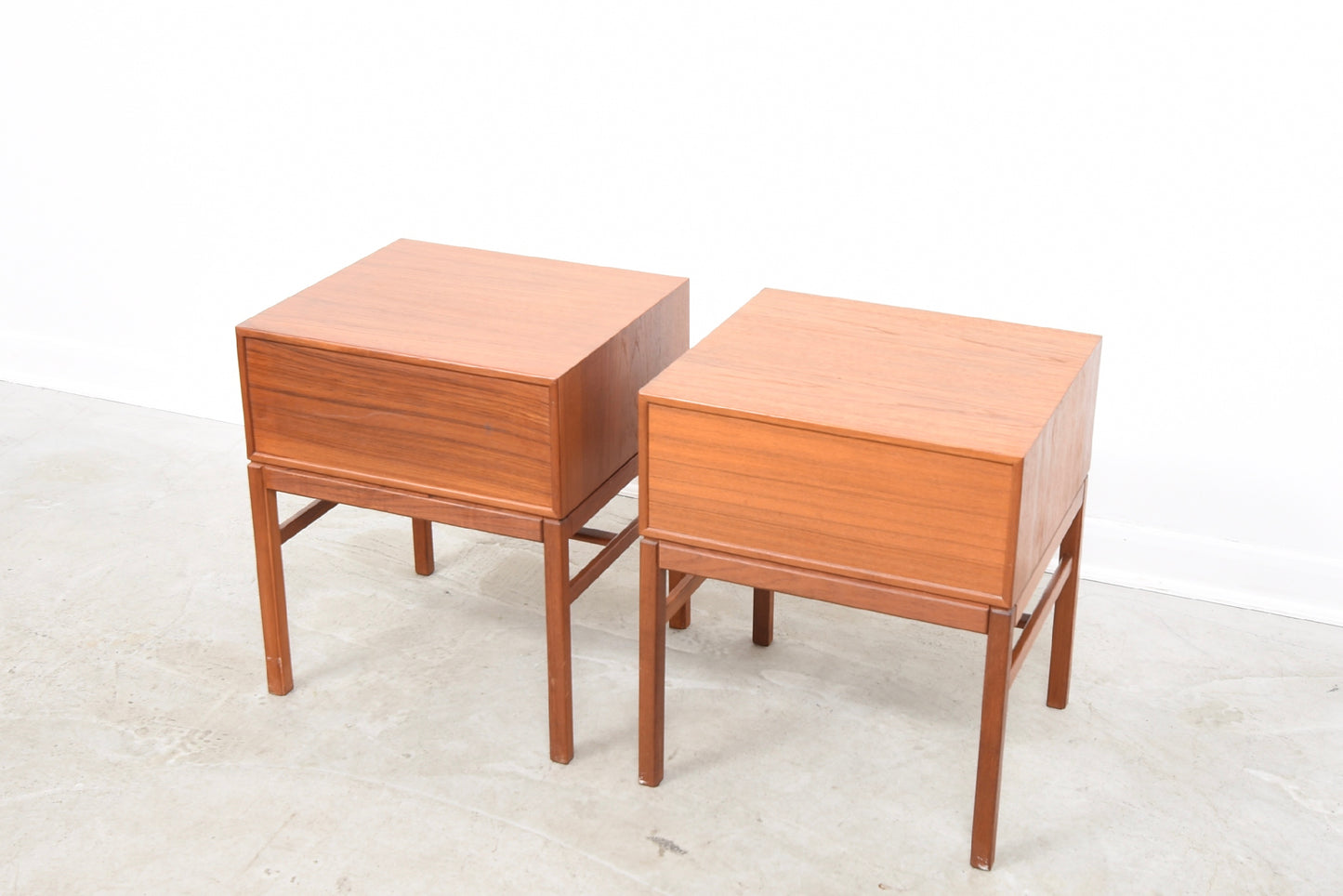 Pair of bedside tables by Tingströms