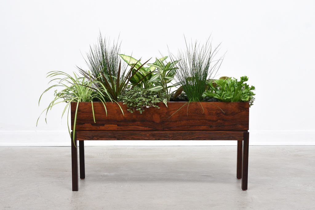 1960s rosewood planter
