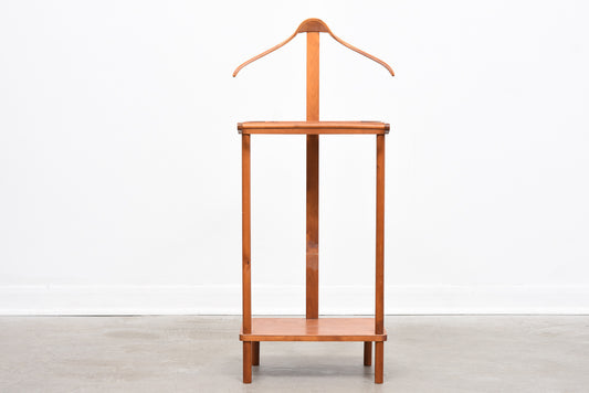 1970s beech valet stand