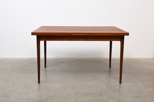 1950s extending teak dining table