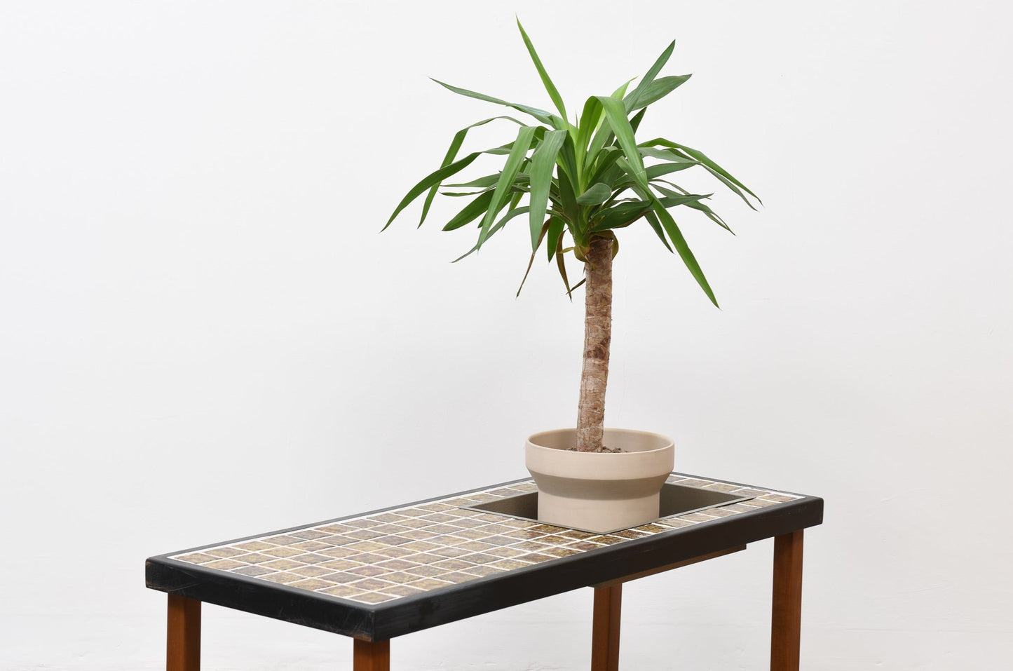 1960s tiled planter table