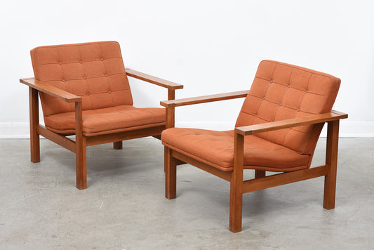 Two available: Moduline loungers by Ole Gjerløv Knudsen & Torben Lind