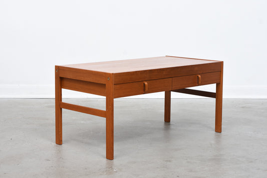 1960s low teak unit by Bodafors