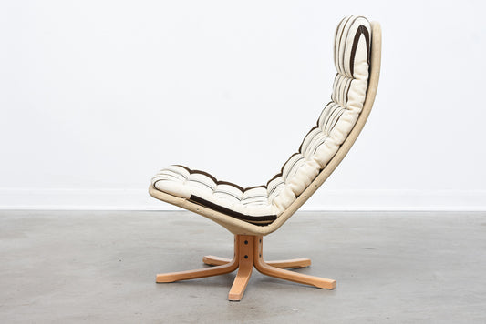 1960s swivel lounger by Sam Larsson