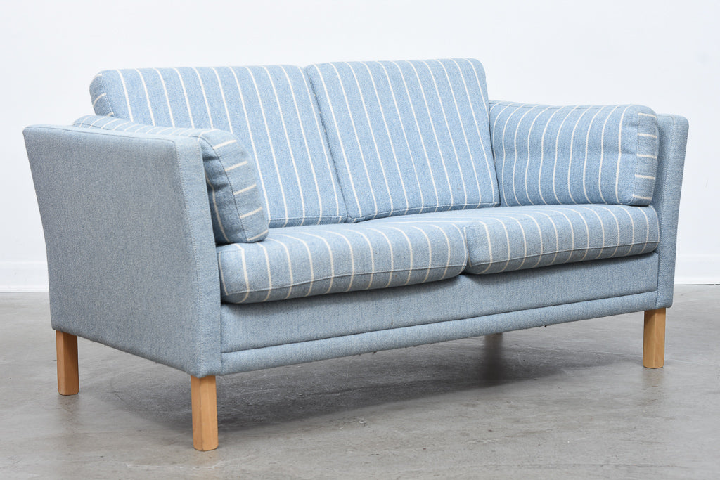 Two seat wool sofa by Mogens Hansen