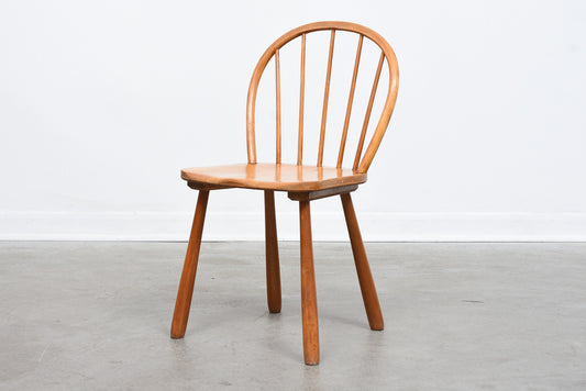 1940s spindle back chair by Fritz Hansen