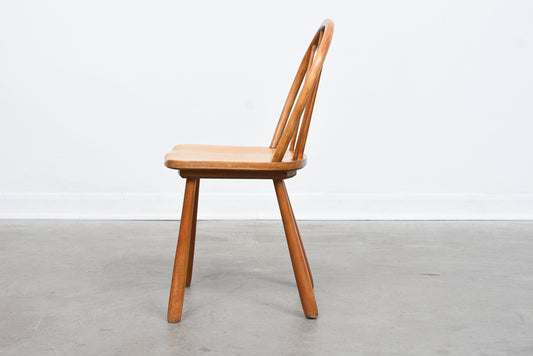 1940s spindle back chair by Fritz Hansen