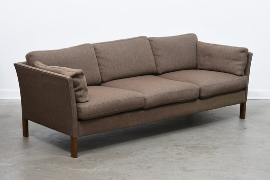 Three seat wool sofa by Erik Jørgensen