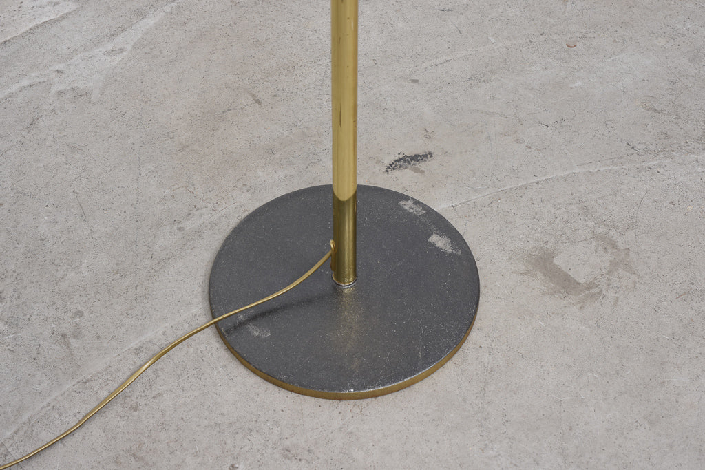 Vintage brass floor lamp