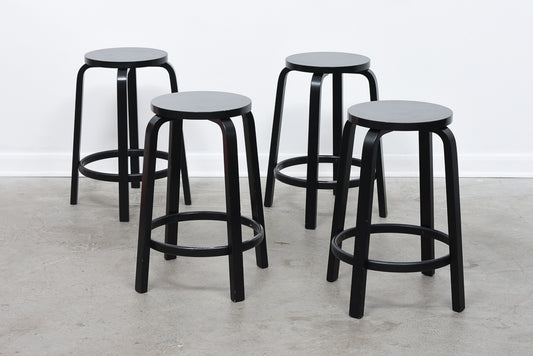 Four available: Kitchen/counter stools by Alvar Aalto