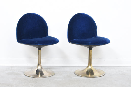 Two available: 1970s swivel chairs
