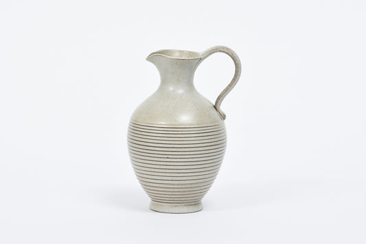 Stoneware pitcher vase