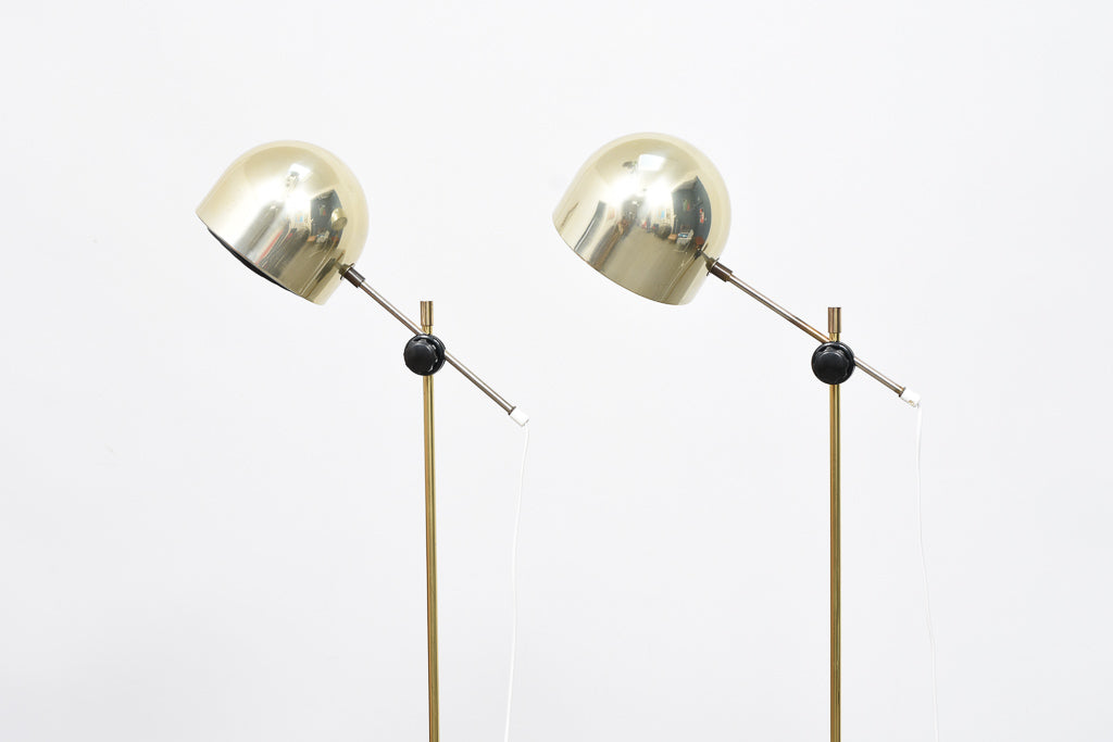 Two available: Pair of 1960s Swedish floor lamps