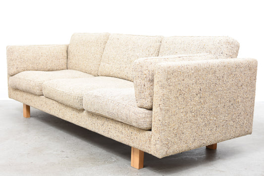 Danish three seat wool sofa