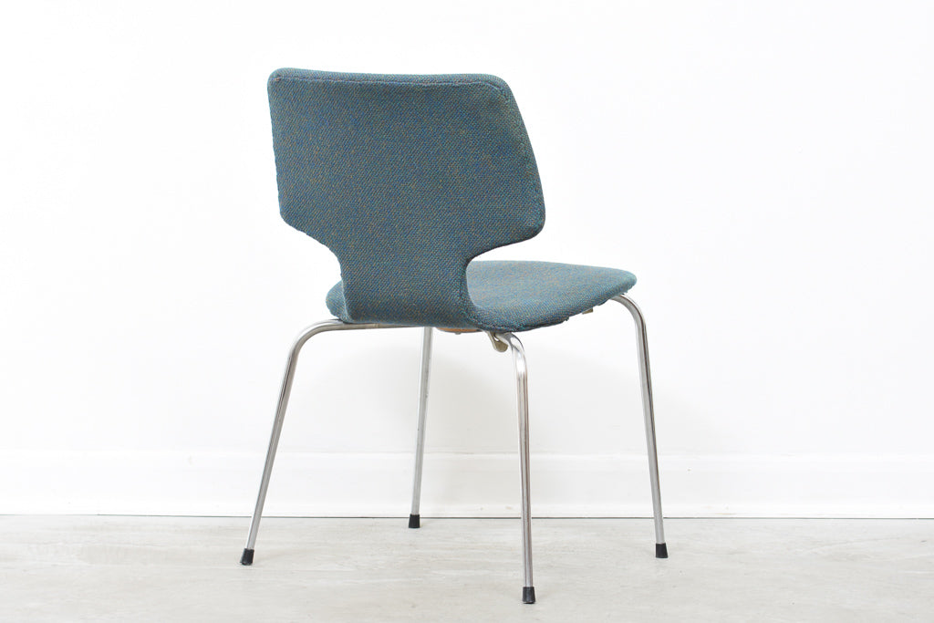 Three available: 1970s Danish stacking chairs