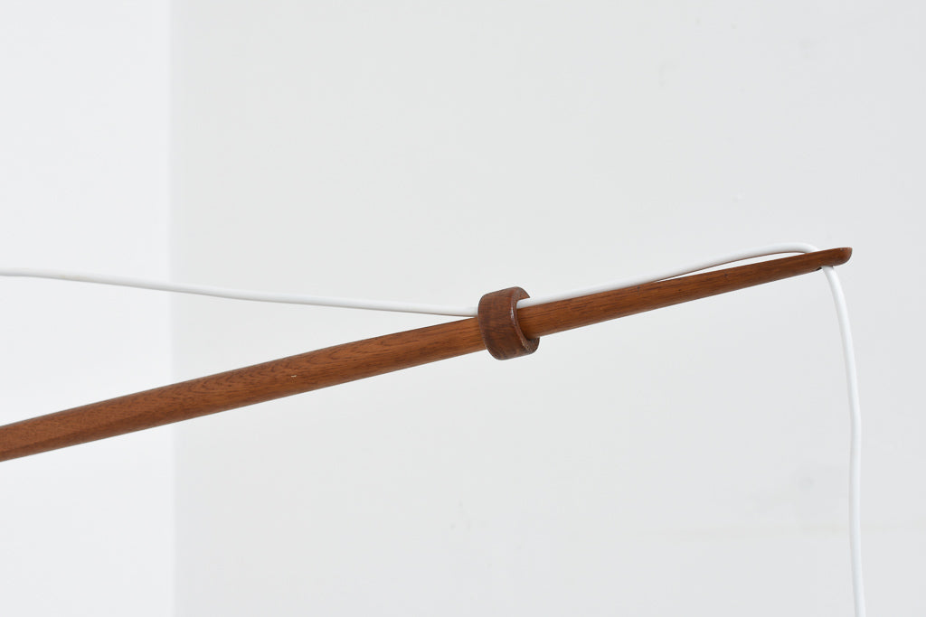 1950s Finnish teak wall light