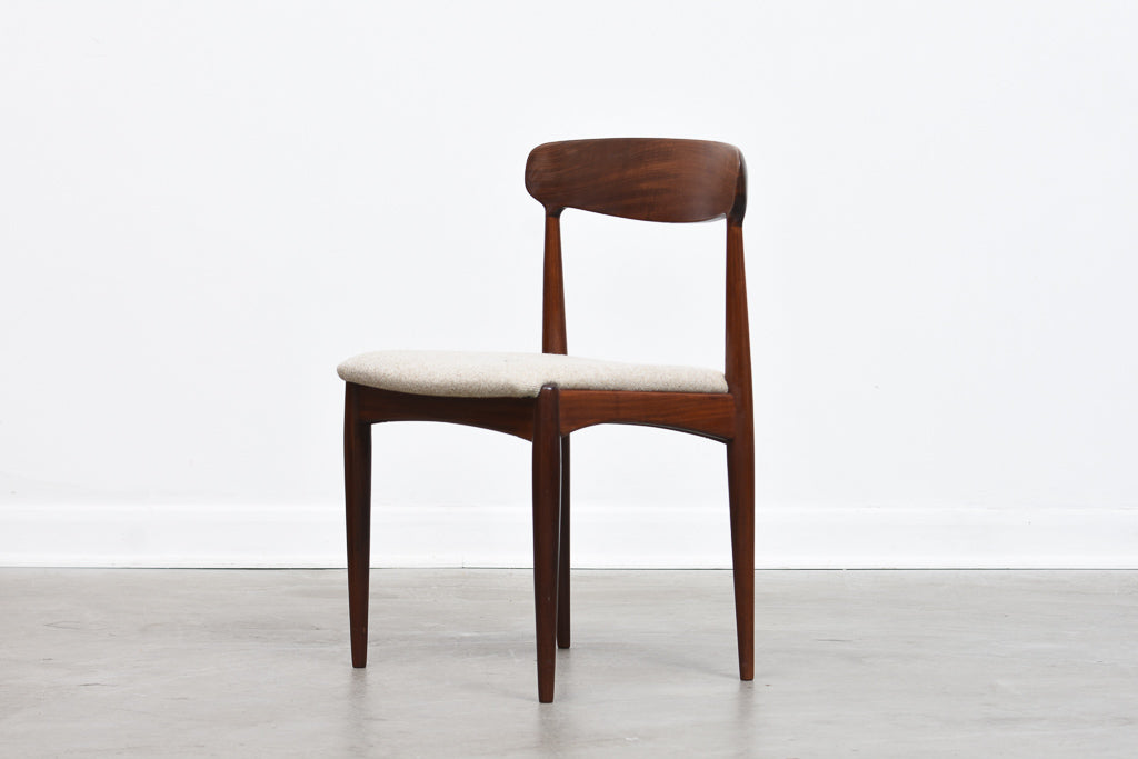 Set of four teak chairs by Johannes Andersen