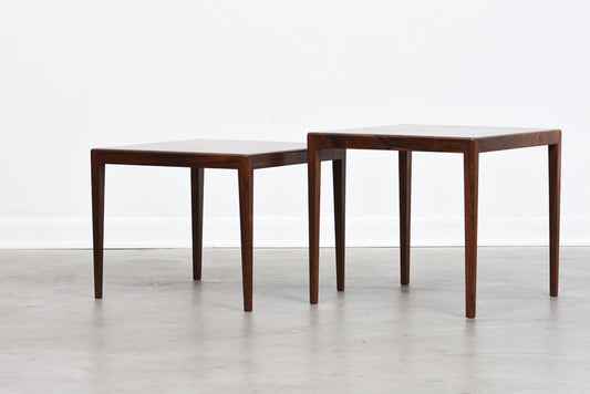 Two available: Vintage rosewood side tables