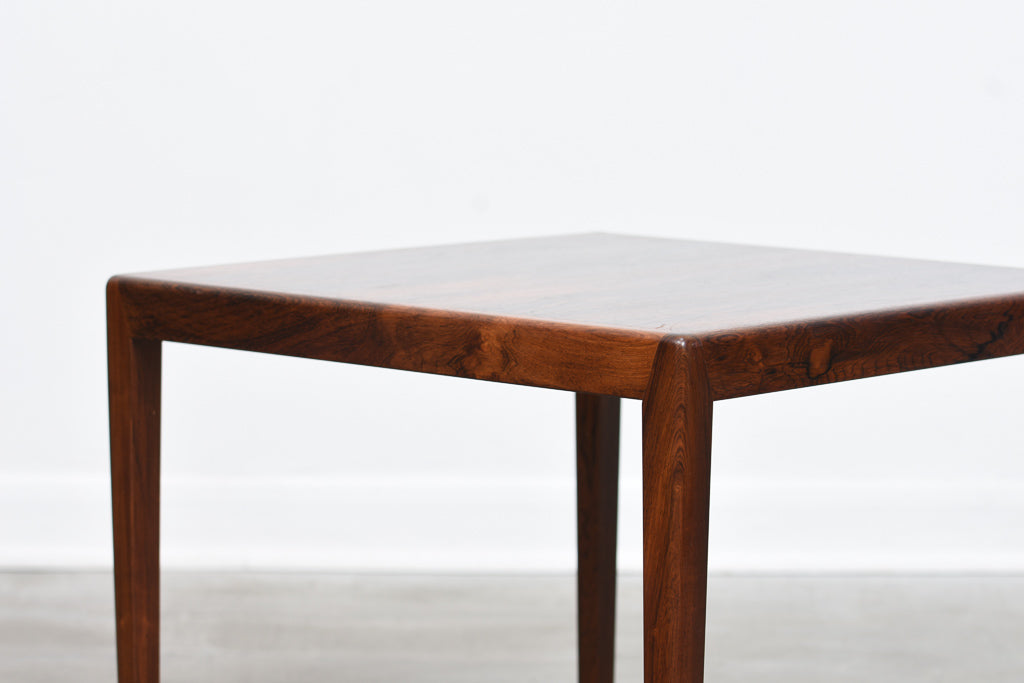 Two available: Vintage rosewood side tables