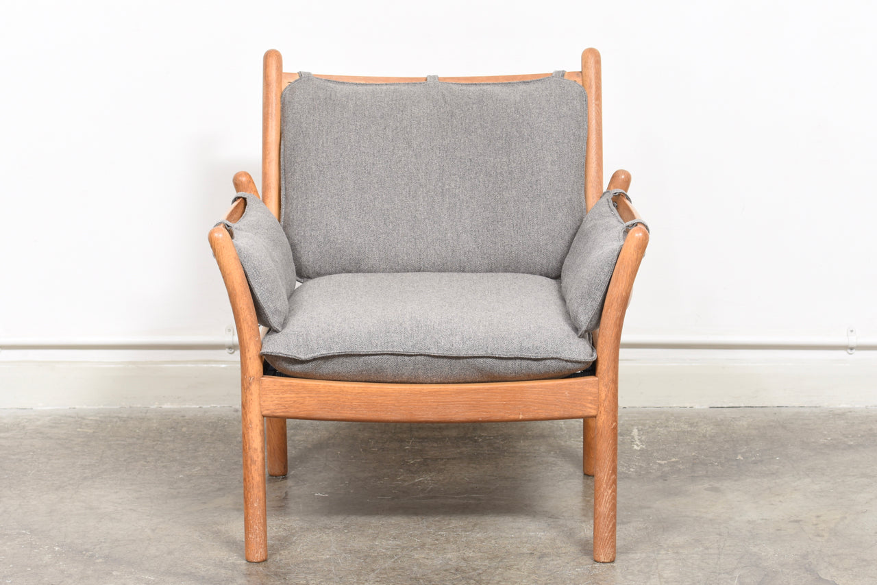 Genius lounge chair by Illum Wikkelsø
