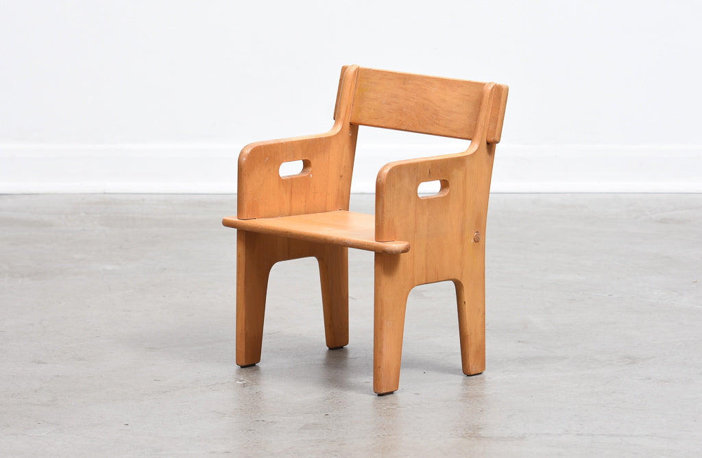 Vintage 'Peter's Chair' by Hans Wegner