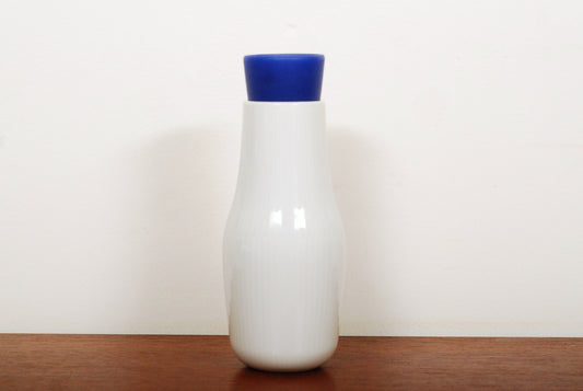 White Fluted bottle by Royal Copenhagen