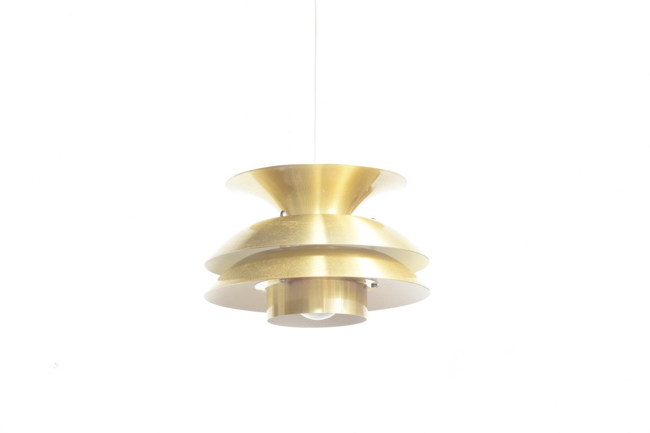 Multi-tiered brass ceiling ceiling light