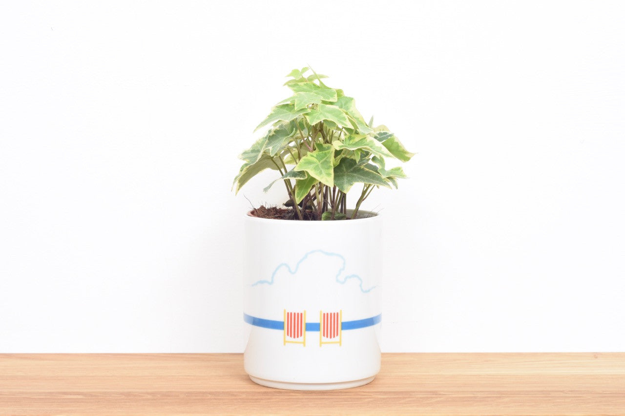 Royal Copenhagen flower pot by Ole Kortzau