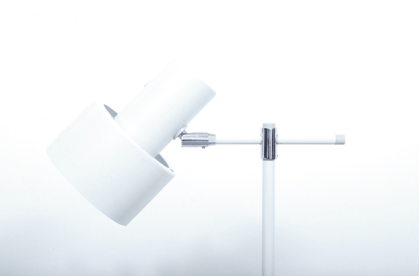 White Junior floor lamp by Jo Hammerborg