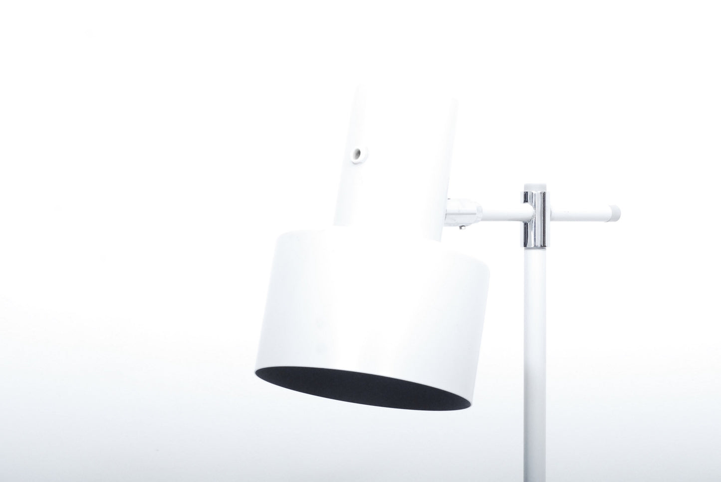 White Junior floor lamp by Jo Hammerborg