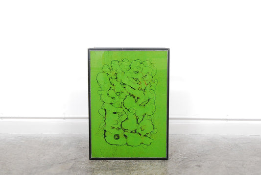 Coffee table with glass top