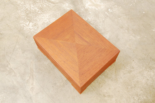 Teak jewellery box