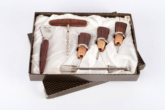 Rosewood cocktail set