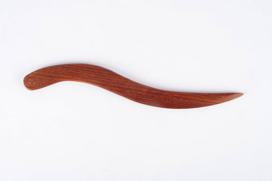 Teak letter opener