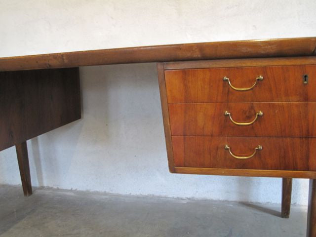 Desk with six drawers