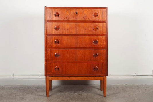 Teak chest of drawers by Kai Kristiansen