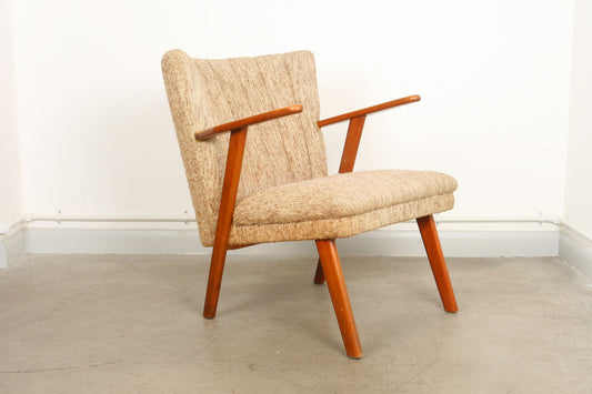 Teak occasional chair