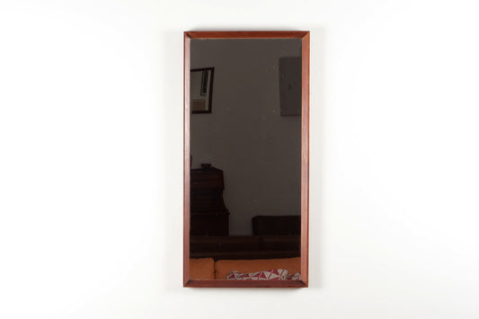 Rectangular teak mirror no2