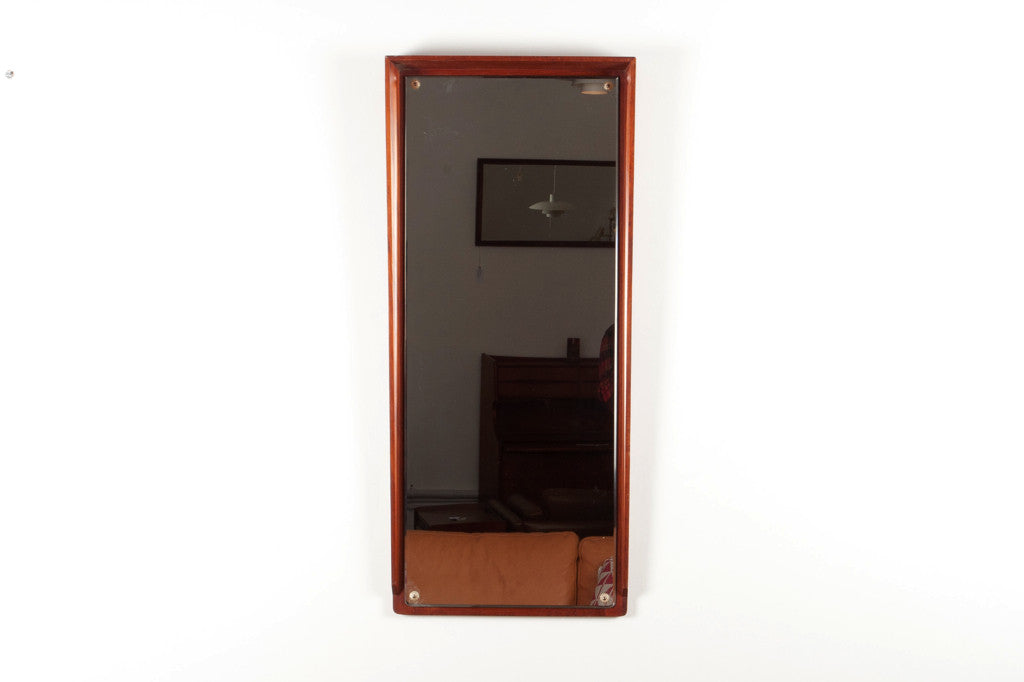 Rectangular teak mirror no3