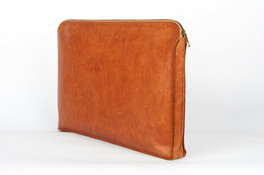 Leather brief case