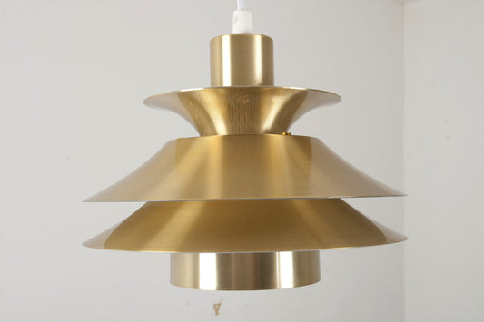 Small brass ceiling lamp