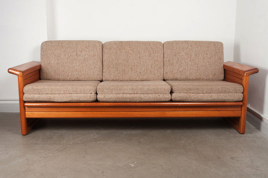 Teak sofa bed by Skipper