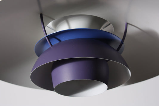 Purple PH-5 ceiling lamp