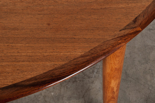 Rosewood dining table by Skovby MÌübelfabrik