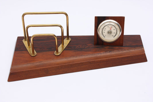 Rosewood desk organizer