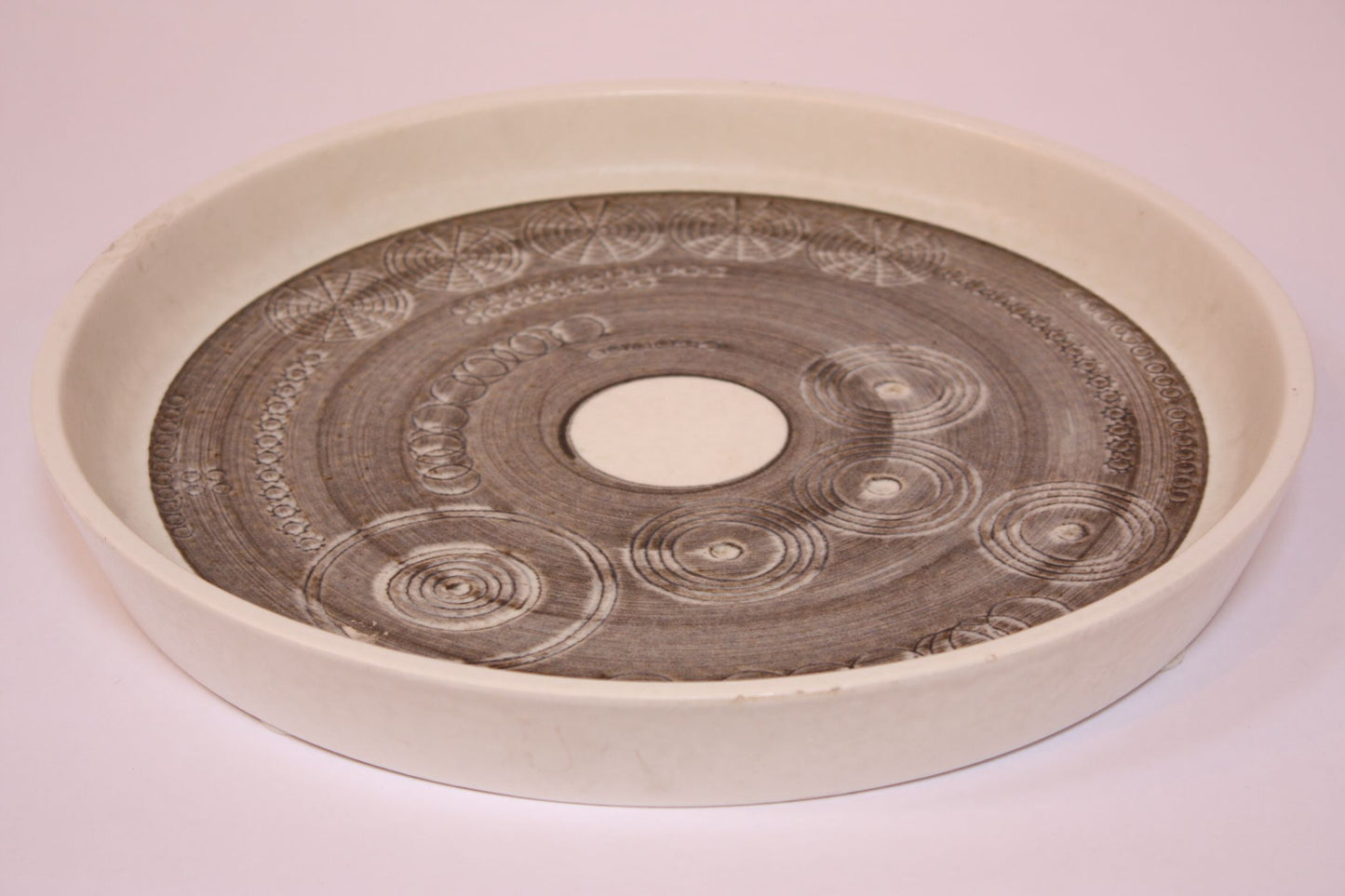 Large plate designed by Olle Alberius for Rorstrand