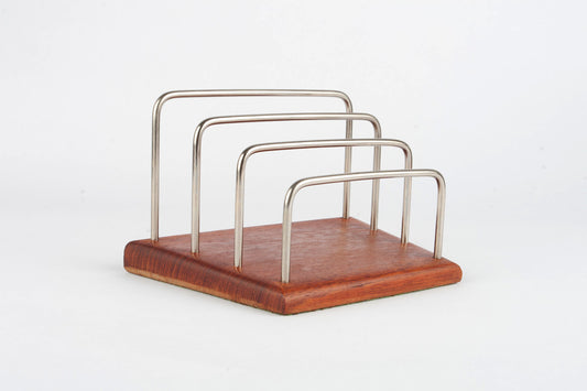 Teak letter holder no.2