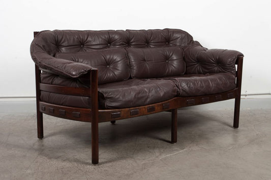 Two seat sofa in style of Arne Norell